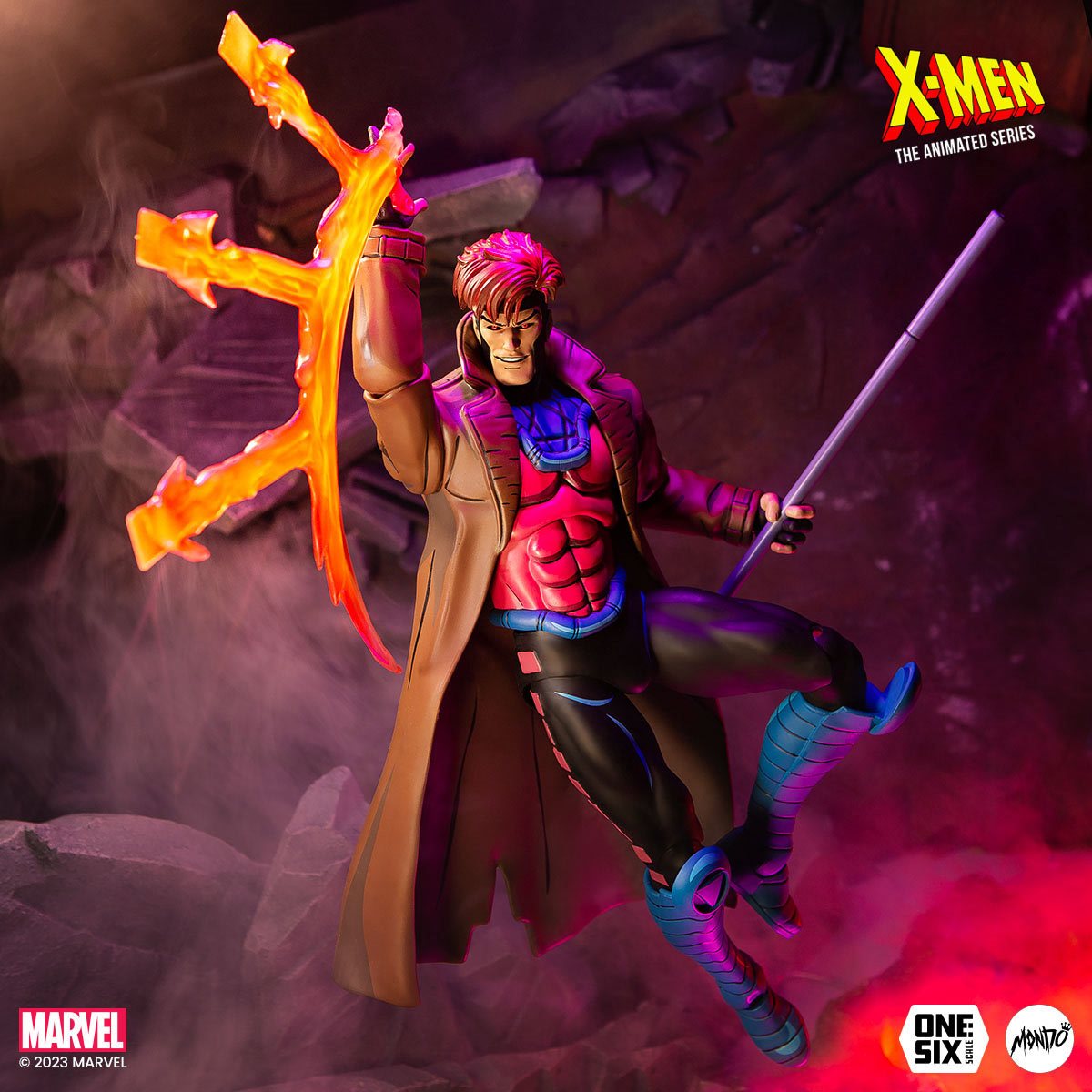 X-Men: The Animated Series Gambit 1:6 Scale Action Figure