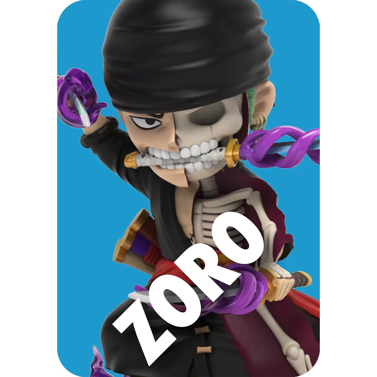 One Piece Series 7 Wano Arc Edition Freeny's Hidden Dissectibles Mini-Figure Display Tray of 6
