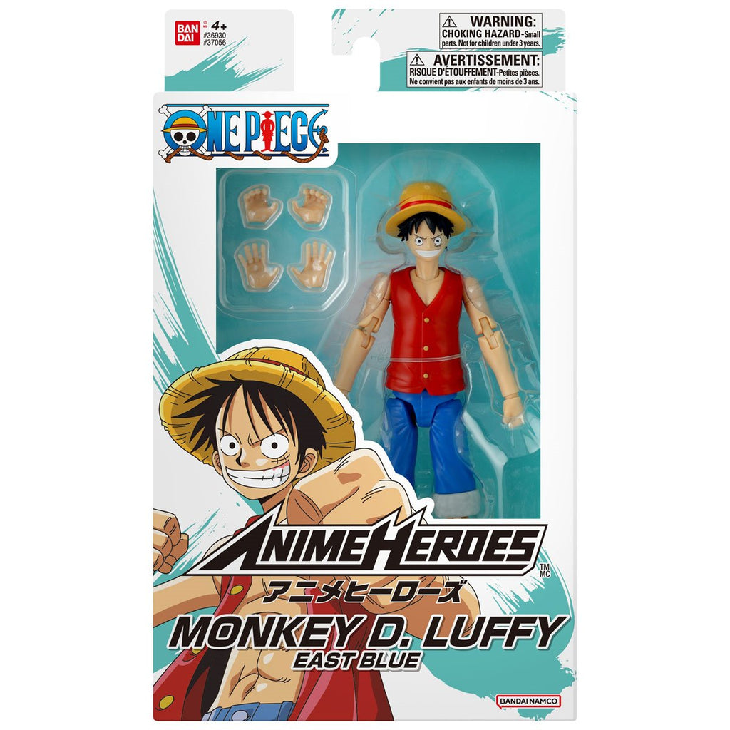 One Piece Anime Heroes Monkey D. Luffy East Blue Action Figure