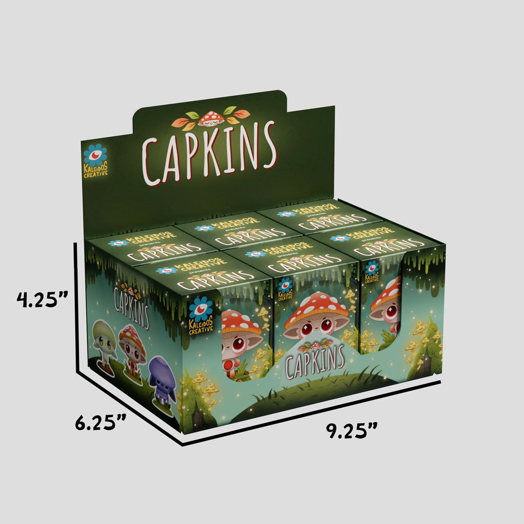 Capkins Series 1 Blind-Box Mini-Figure Case of 6