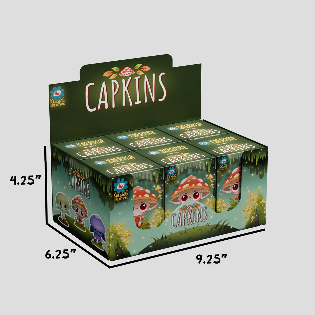 Capkins Series 1 Blind-Box Mini-Figure Case of 6