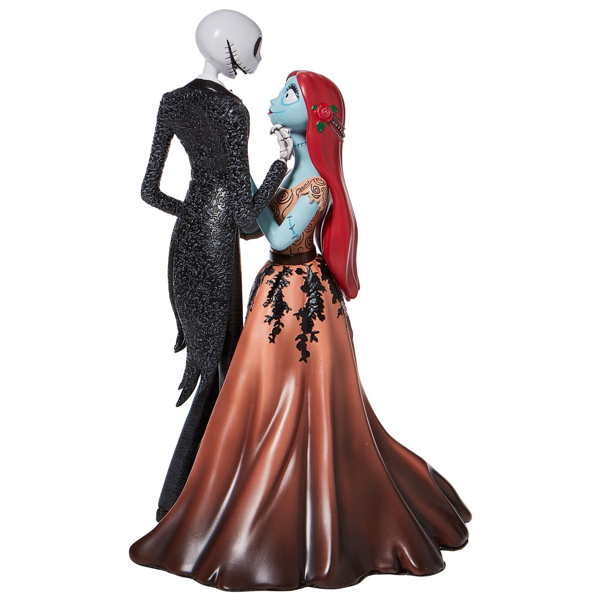 Disney Showcase Nightmare Before Christmas Jack and Sally Couture de Force Statue
