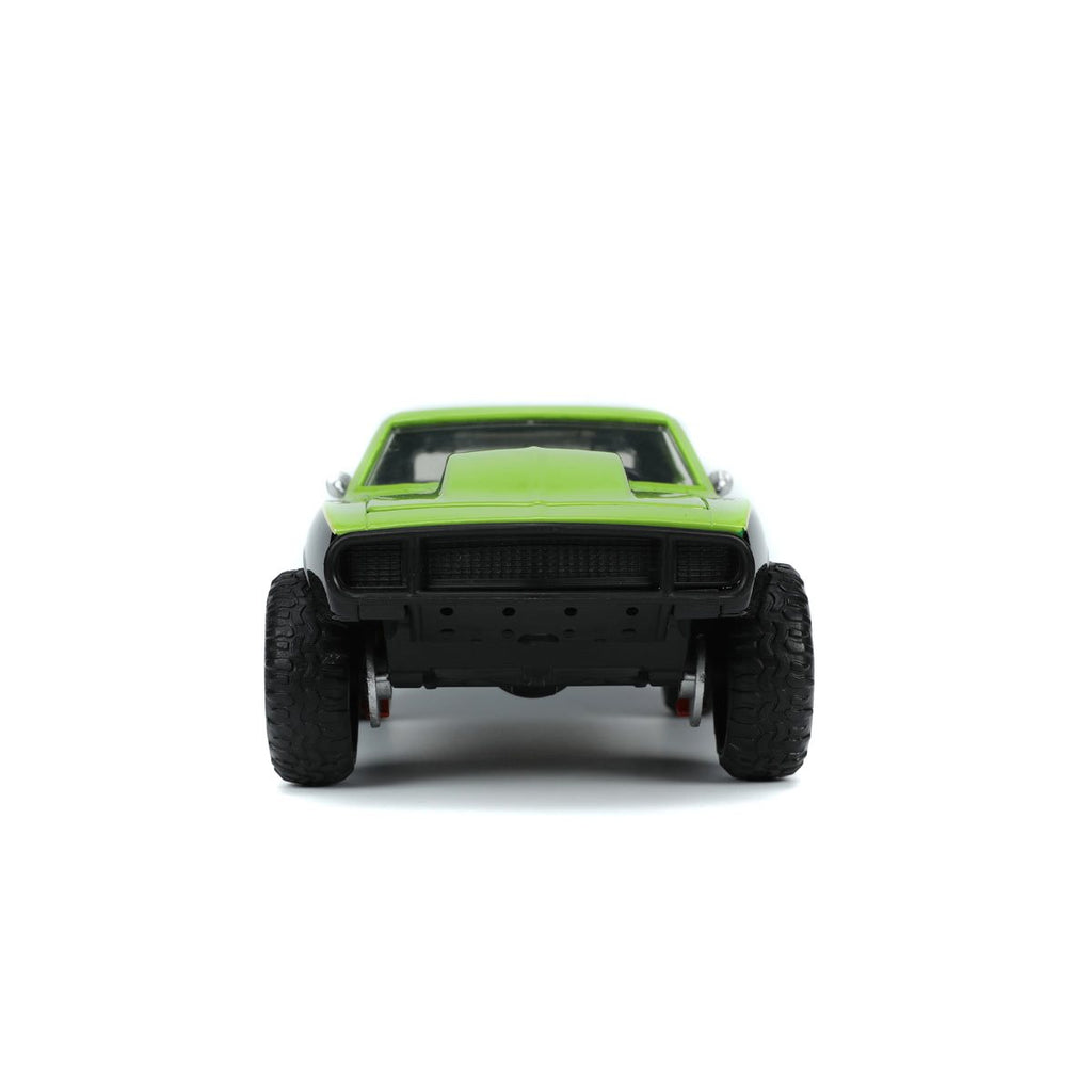 Teenage Mutant Ninja Turtles 1967 Chevrolet Camaro 1:24 Scale Die-Cast Metal Vehicle with Raphael Figure