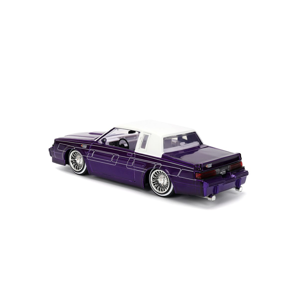 Bigtime Muscle 1987 Buick Grand National Candy Purple 1:24 Scale Die-Cast Metal Vehicle