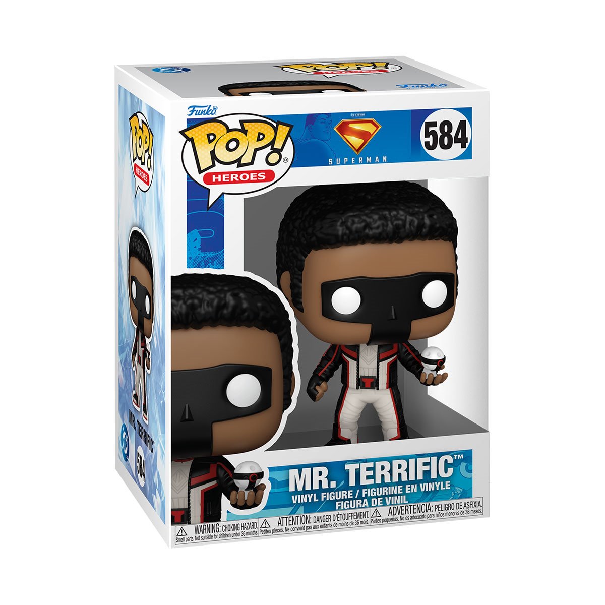 Superman (2025 Movie) Mr. Terrific Wave 2 Funko Pop! Vinyl Figure #584