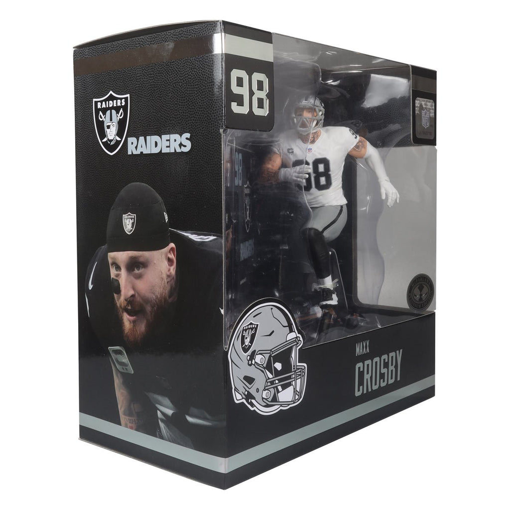 NFL SportsPicks 2024 Wave 2 Las Vegas Raiders Maxx Crosby 7-Inch Scale Posed Figure
