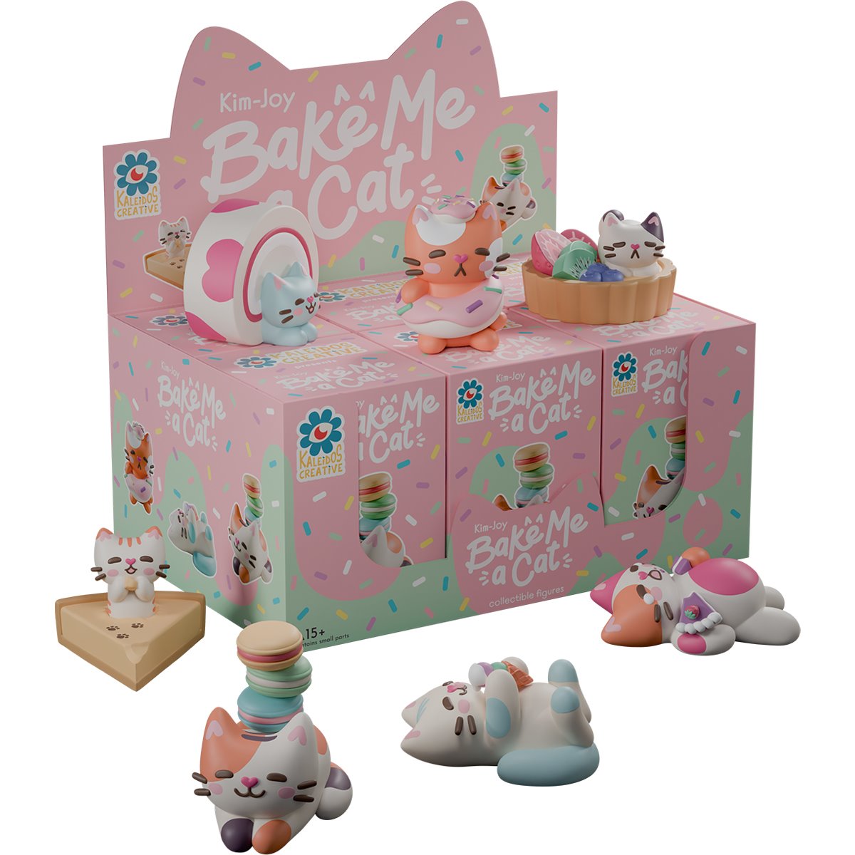 Bake Me a Cat Blind-Box Mini-Figure Case of 6
