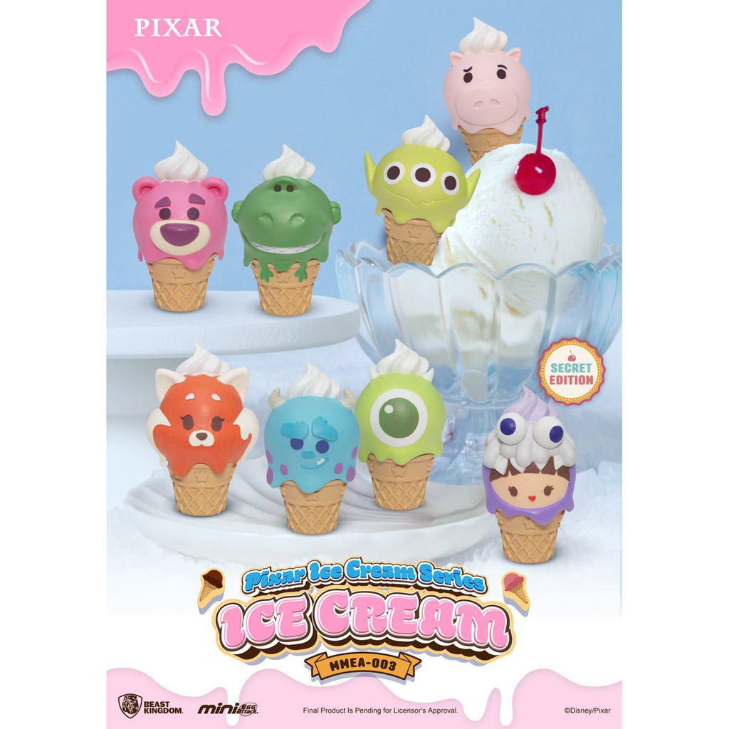 Pixar Ice Cream Series MMEA-003 Mini-Figure Blind Box Case of 24
