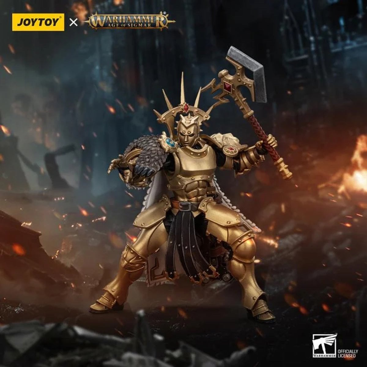 Joy Toy Warhammer Age of Sigmar Stormcast Neave Blacktalon 1:18 Scale Action Figure