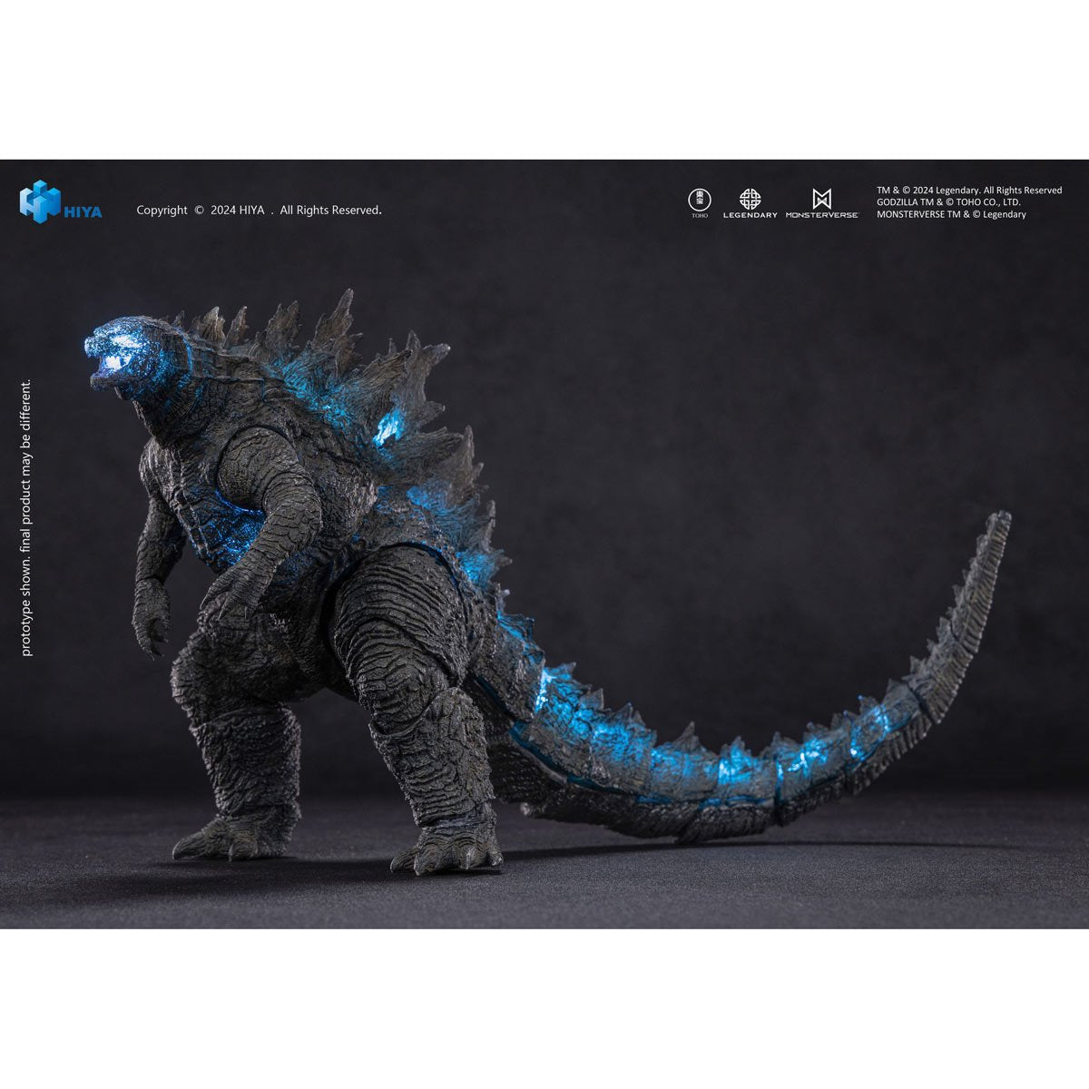 Godzilla vs. Kong 2021 Heat Ray Godzilla Exquisite Basic Series Light-Up Action Figure