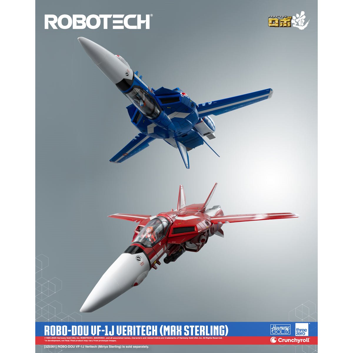 Robotech VF-1J Veritech Max Sterling ROBO-DOU Action Figure
