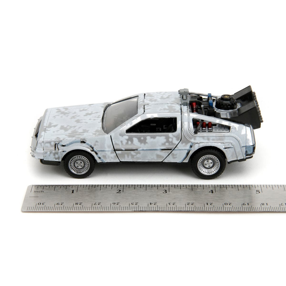 Back to the Future Time Machine Frost 1:32 Scale Die-Cast Metal Vehicle
