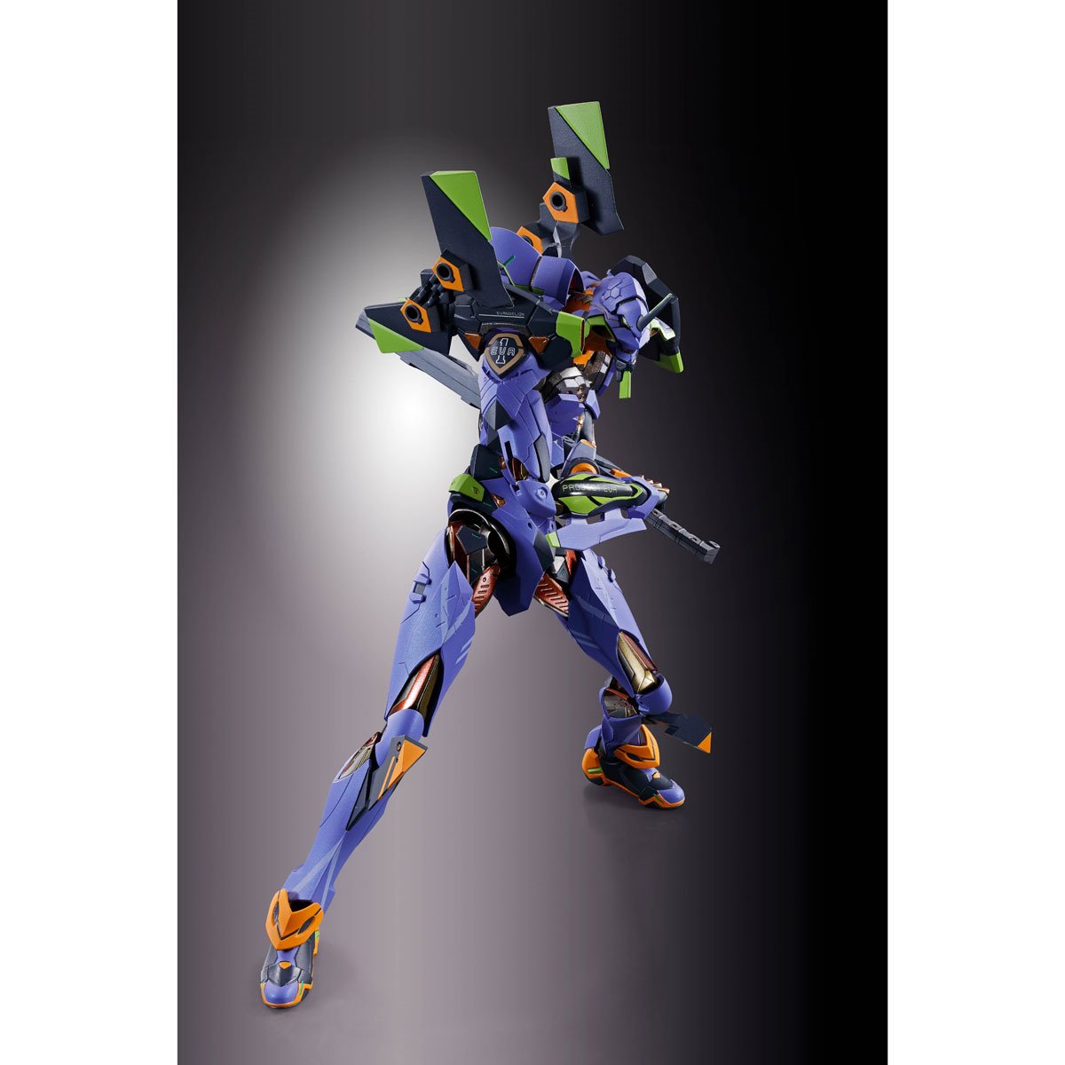 Evangelion Test Type-01 30th Anniversary with Spear Gaius Metal Build Action Figure