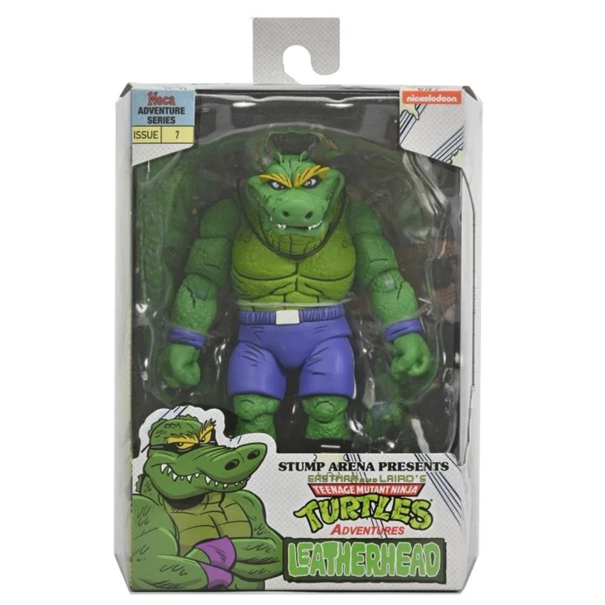 Teenage Mutant Ninja Turtles Archie Comics Stump Wrestling Leatherhead 7-Inch Scale Action Figure