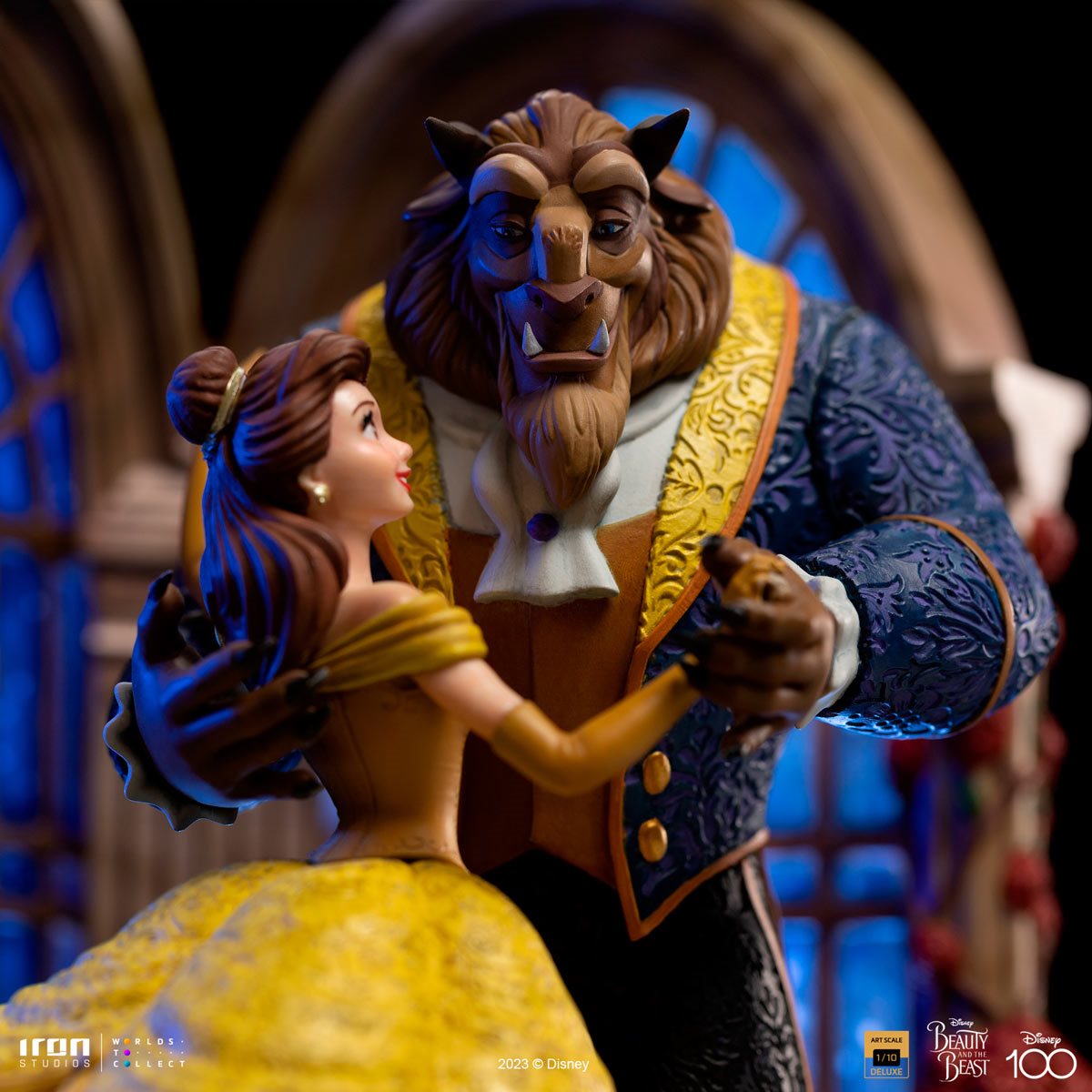 Disney 100 Beauty and the Beast Deluxe Art Scale Limited Edition 1:10 Statue