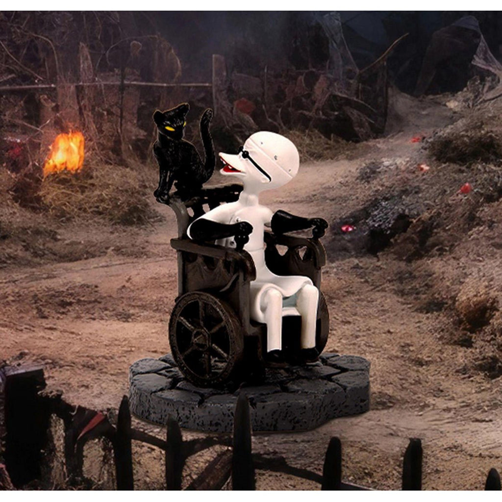 The Nightmare Before Christmas Village Dr. Finkelstein Statue
