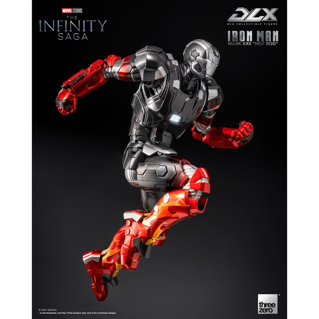 Marvel Studios Infinity Saga DLX Iron Man Mark 22 Hot Rod 1:12 Scale Action Figure