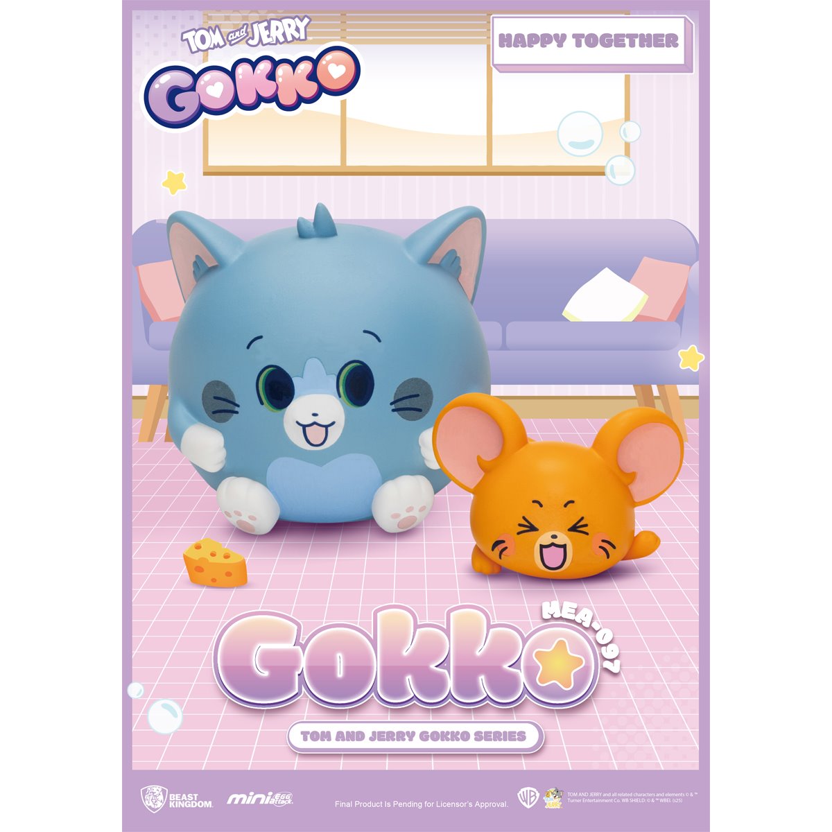 Tom and Jerry Gokko MEA-097 Mini-Figure Blind Box Case of 6