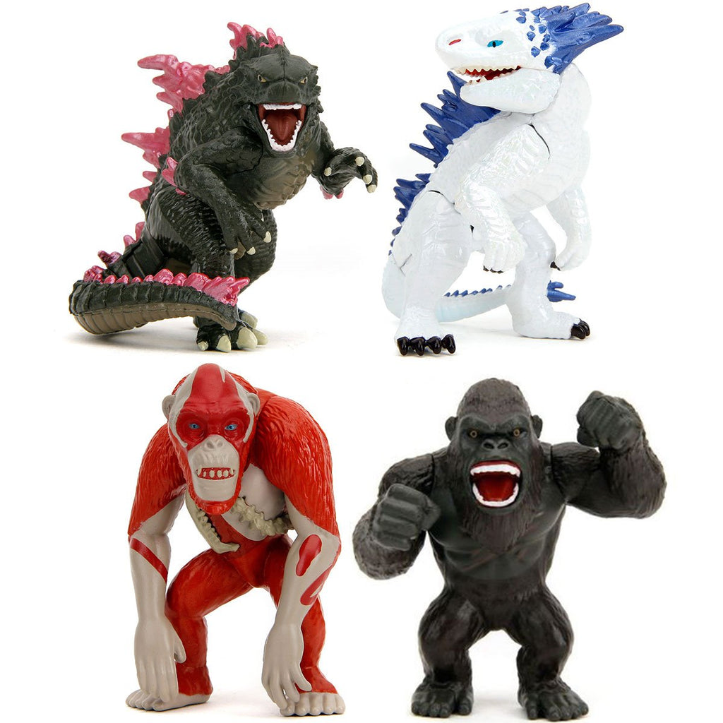 Godzilla x Kong Wave 1 MetalFigs 2 1/2-Inch Die-Cast Metal Mini-Figure Half Case