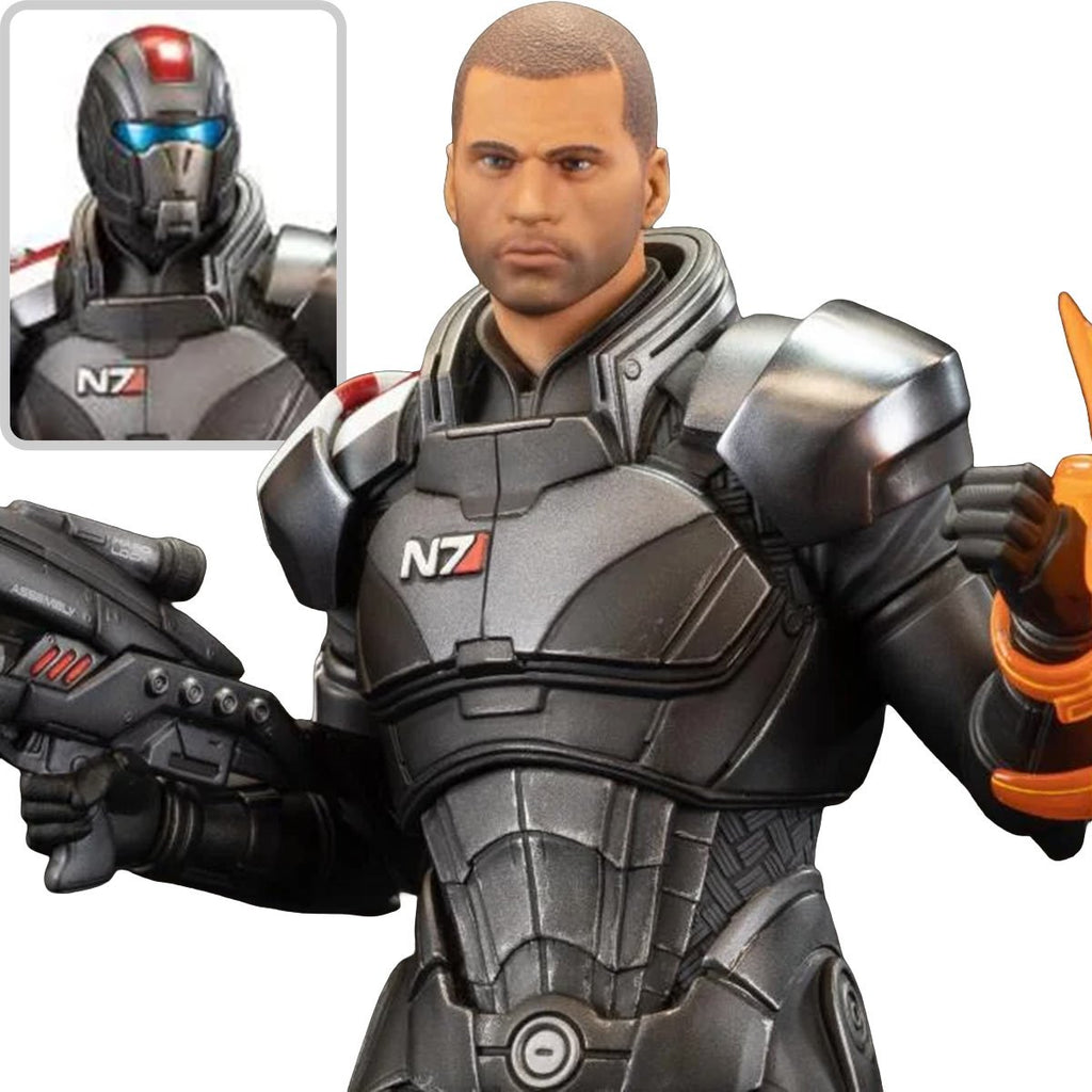 Mass Effect Commander John Shepard 9-Inch Statue