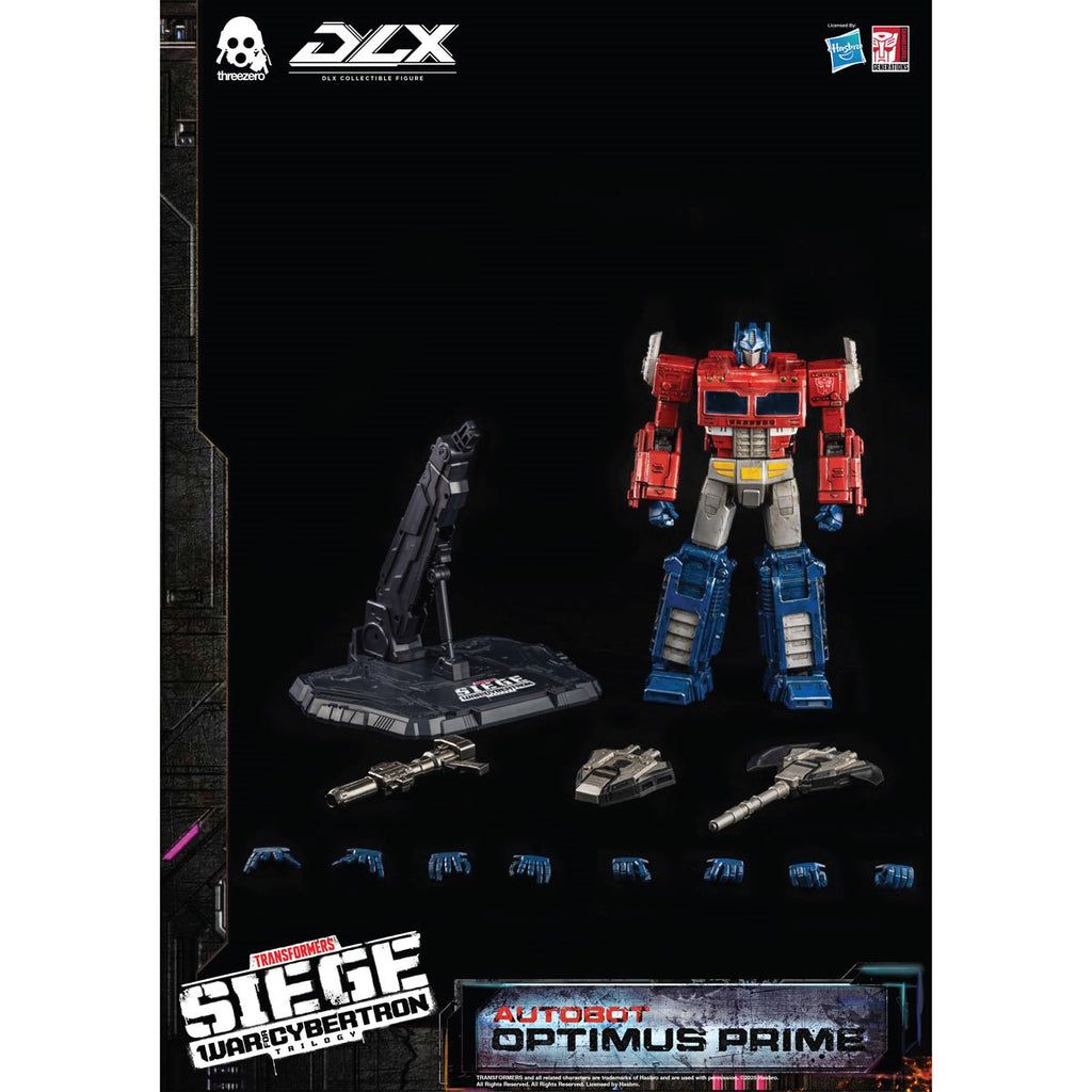 Transformers War for Cybertron Trilogy Optimus Prime DLX Action Figure
