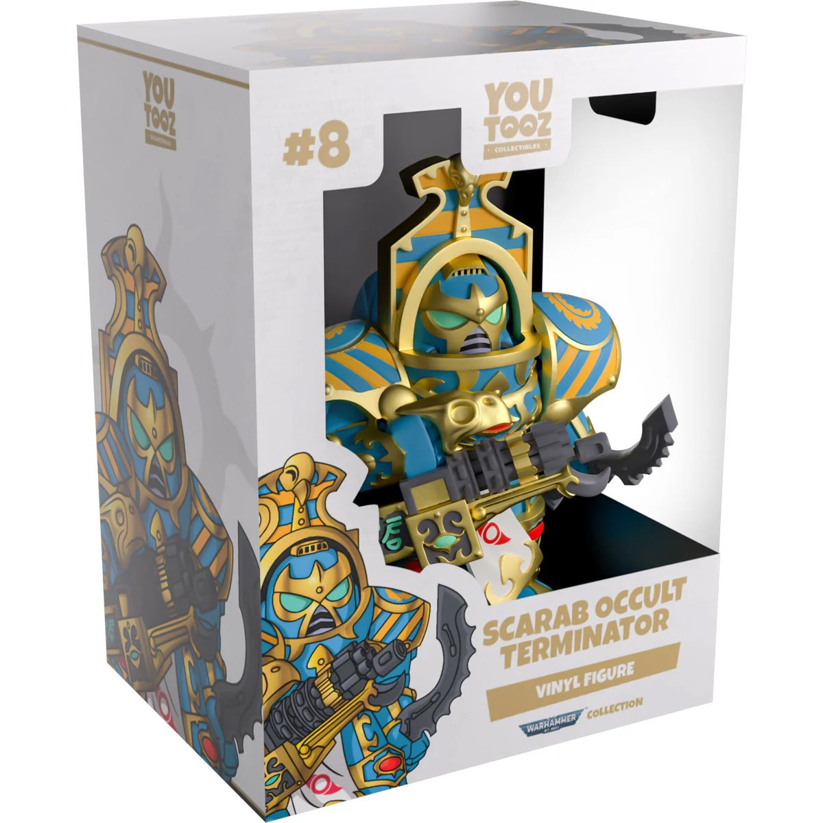 Warhammer 40,000: Space Marines 2 Scarab Occult Terminator Vinyl Figure #8