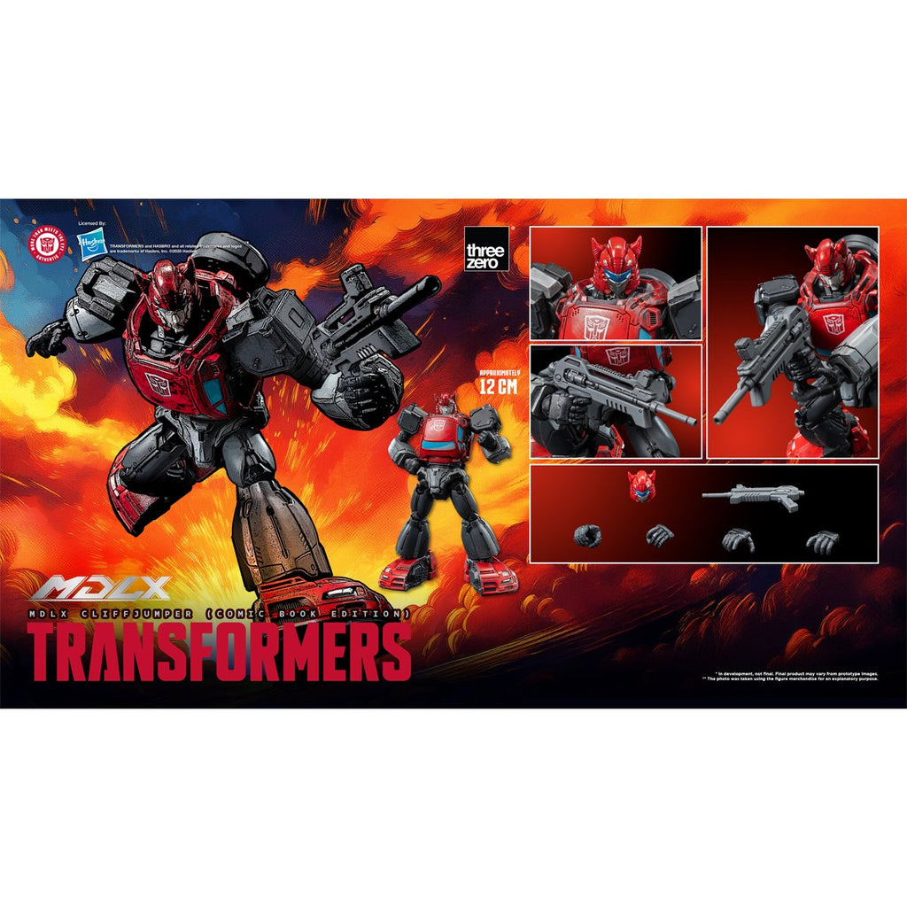 Transformers Cliffjumper Comic Book Edition MDLX Action Figure