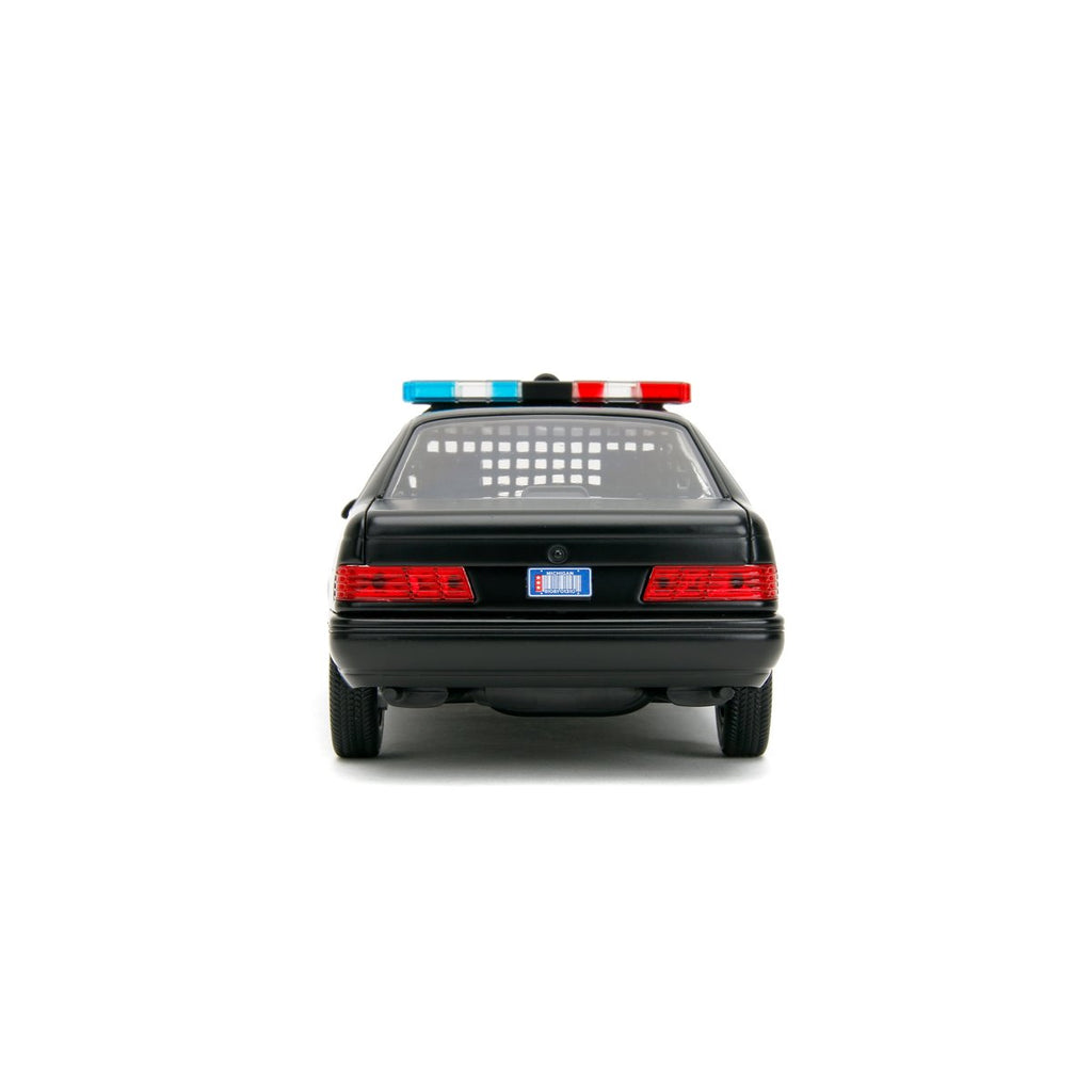 Hollywood Rides RoboCop OCP Ford Taurus 1:24 Scale Die-Cast Metal Vehicle with RoboCop Figure