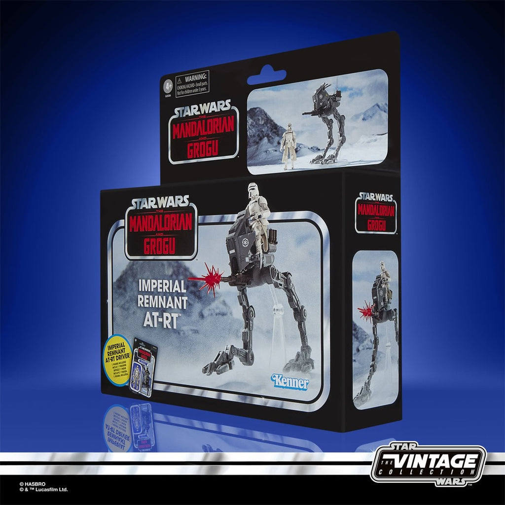 Star Wars The Vintage Collection The Mandalorian & Grogu Imperial Remnant AT-RT 3 3/4-Inch Action Figure