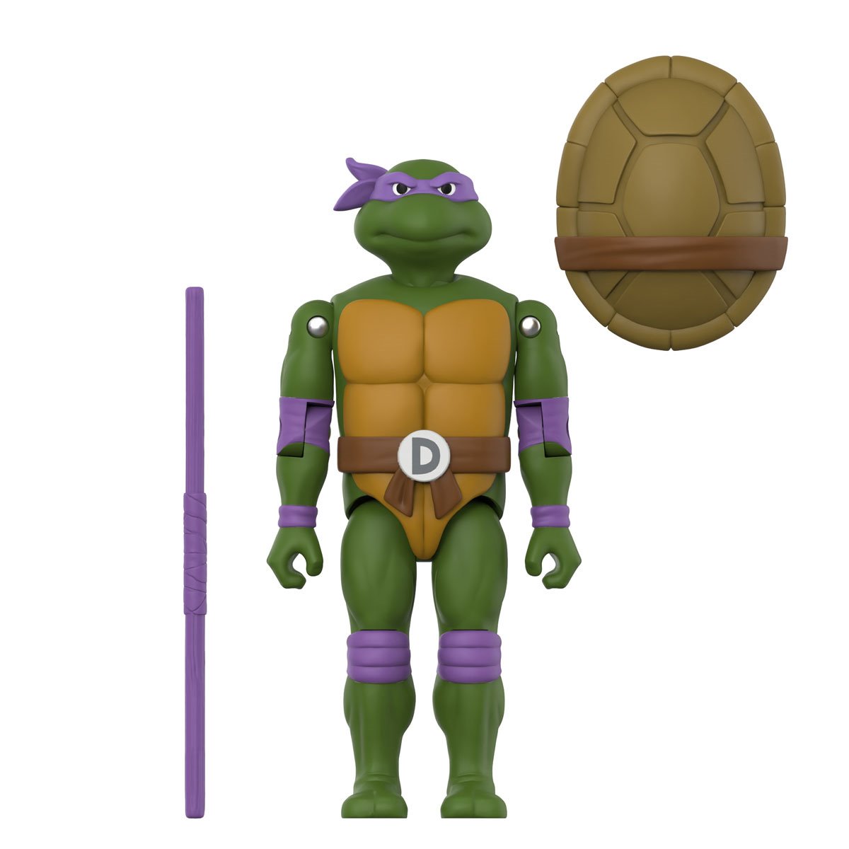 Teenage Mutant Ninja Turtles Donatello 3 3/4-Inch ReAction+ Figure