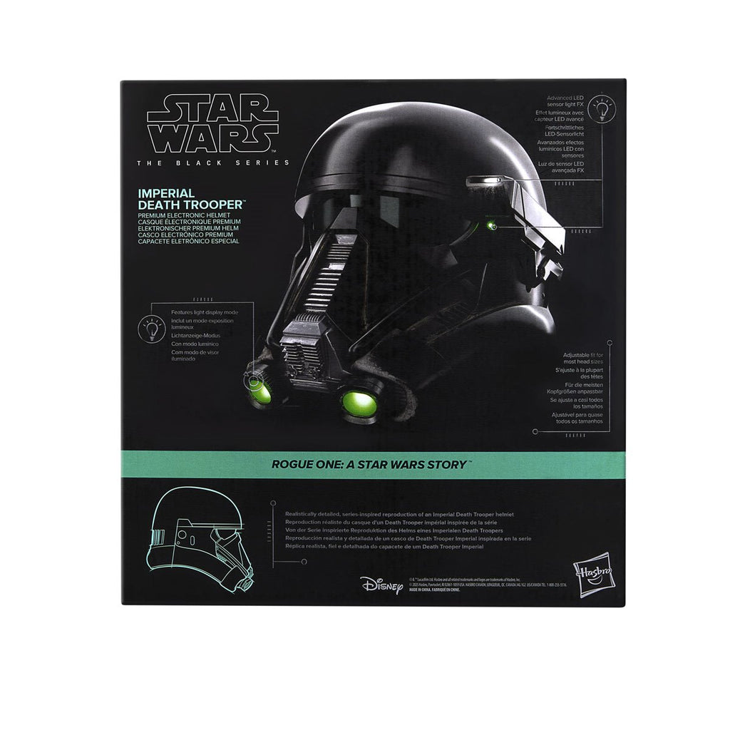 Star Wars The Black Series Death Trooper Helmet Prop Replica