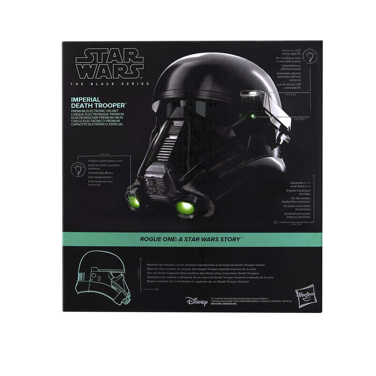 Star Wars The Black Series Death Trooper Helmet Prop Replica