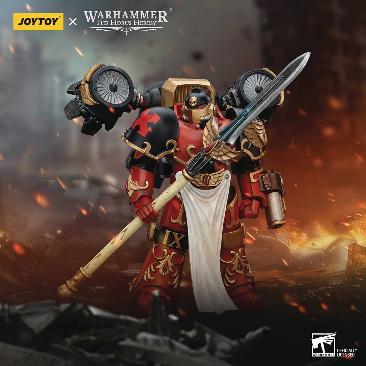 Joy Toy Warhammer The Horus Heresy Blood Angels Dawnbreaker Cohort Dawnbreaker 1 1:18 Scale Action Figure