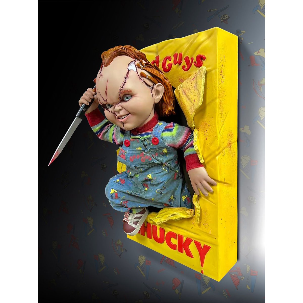 Bride of Chucky Chucky 1:2 Scale Wall Sculpture