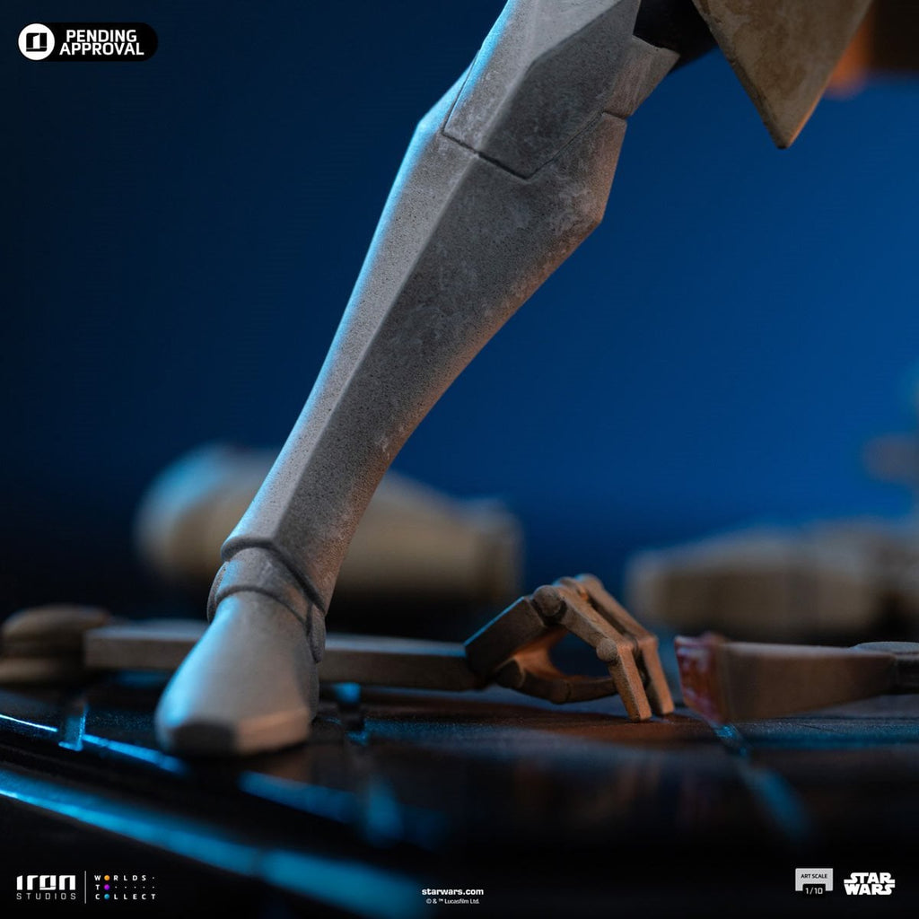 Star Wars: The Clone Wars Obi-Wan Kenobi 1:10 Art Scale Limited Edition Statue