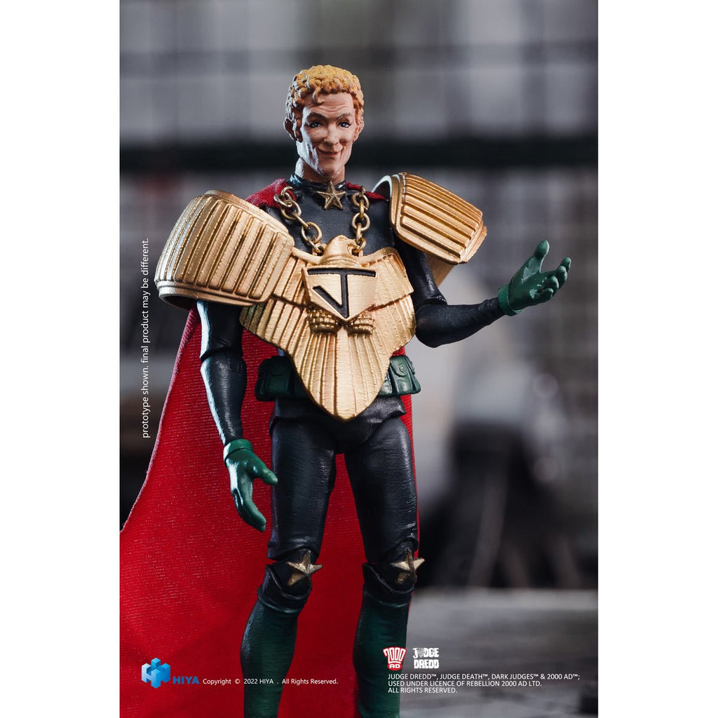 Judge Dredd Chief Judge Caligula Exquisite Mini Series 1:18 Scale Action Figure