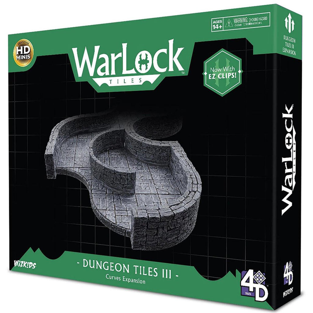 WarLock Tiles Dungeon Tile III Curves Expansion Pack