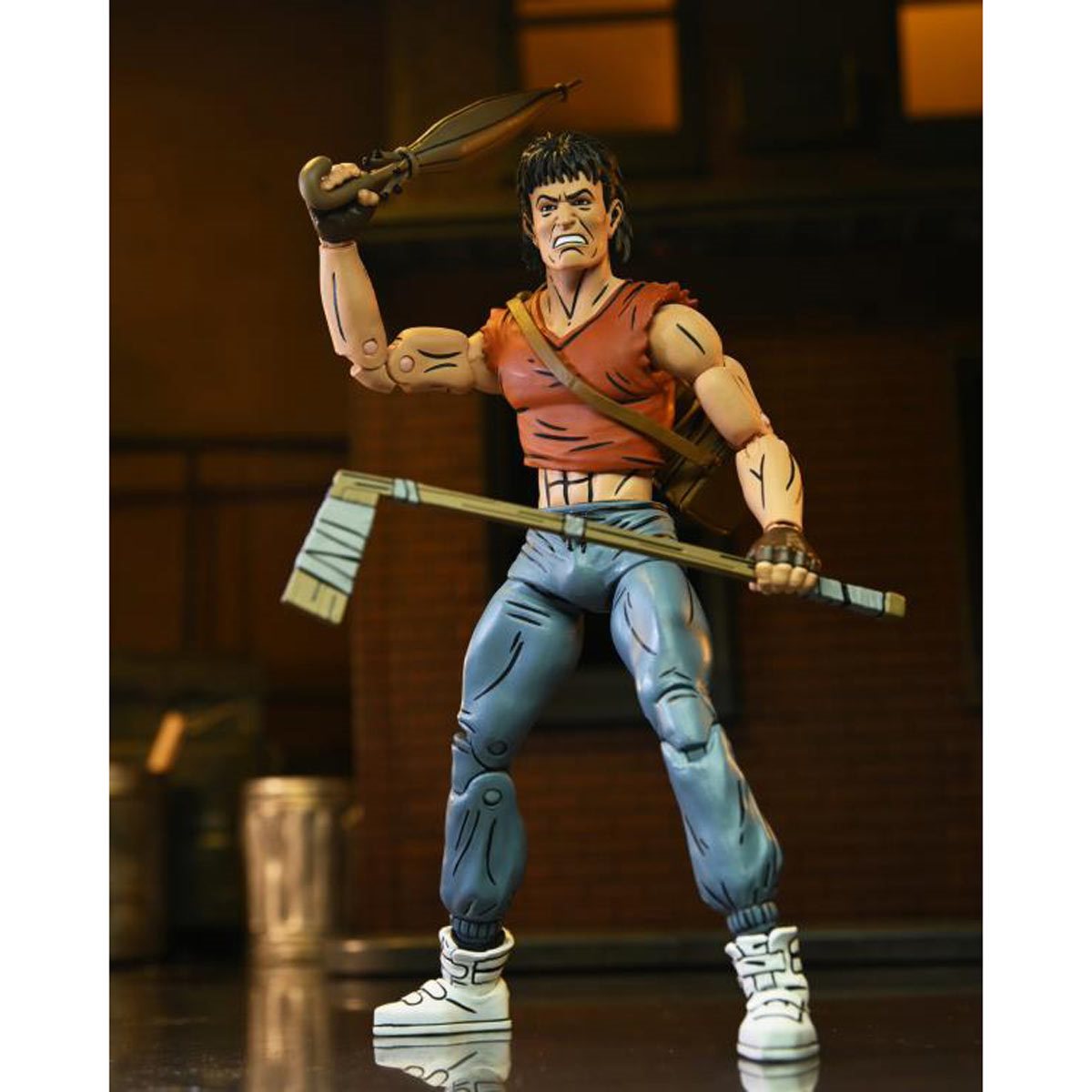 Teenage Mutant Ninja Turtles Mirage Comics Casey Jones Red Shirt Version 7-Inch Action Figure