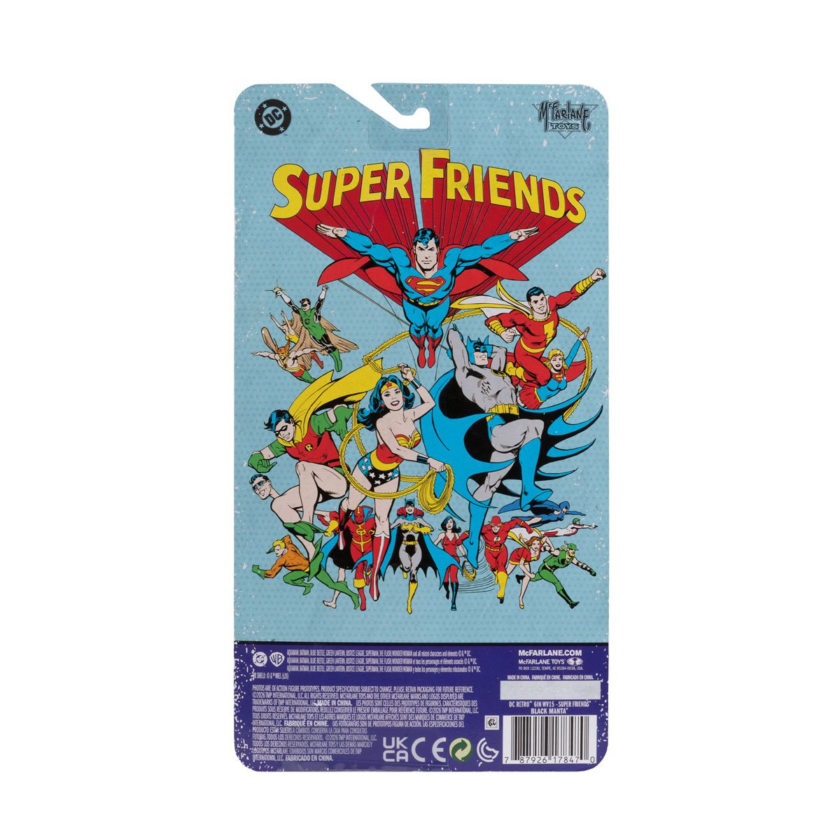 DC Retro Wave 15 Super Friends Black Manta 6-Inch Scale Action Figure