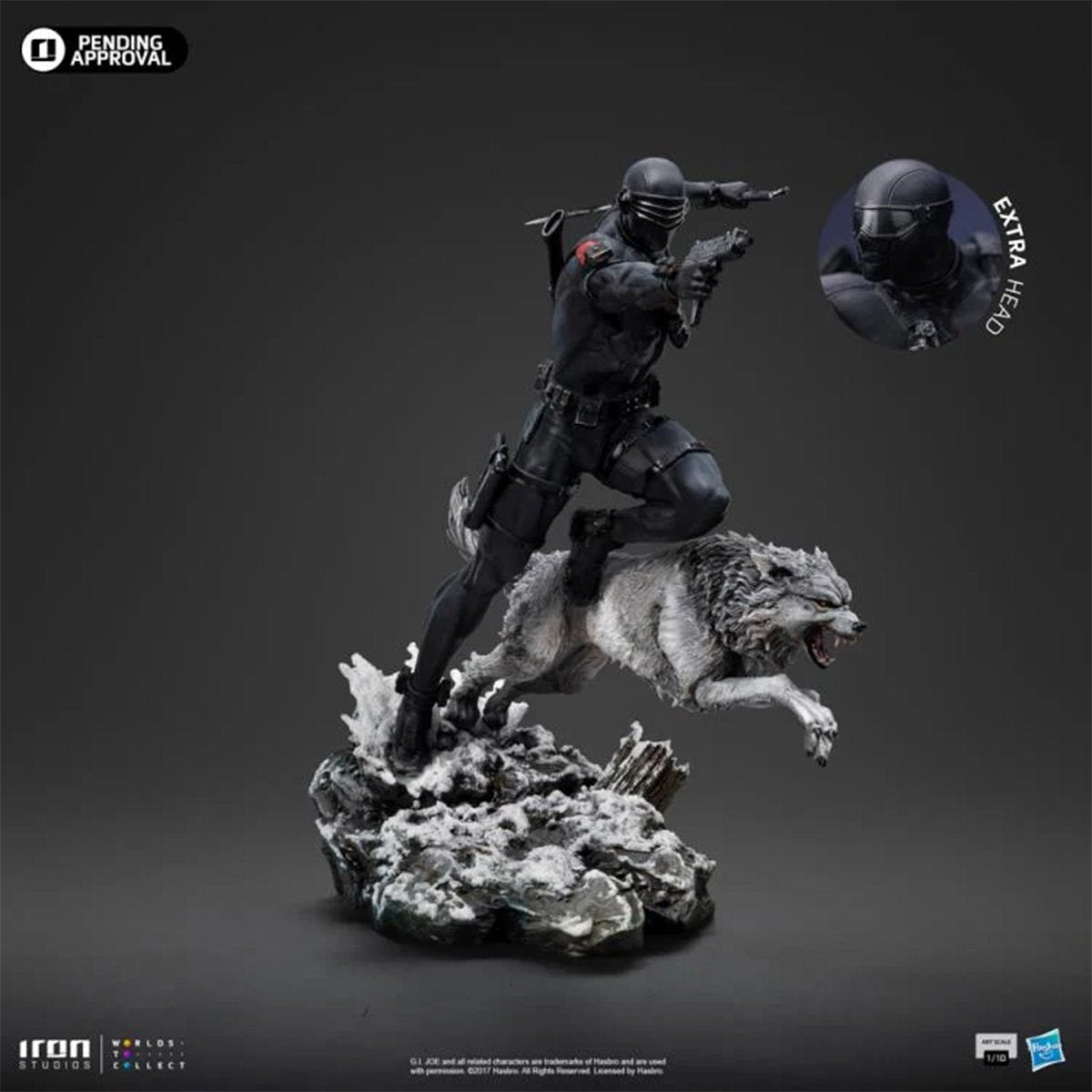 G.I. Joe Snake Eye 1:10 Art Scale Limited Edition Statue