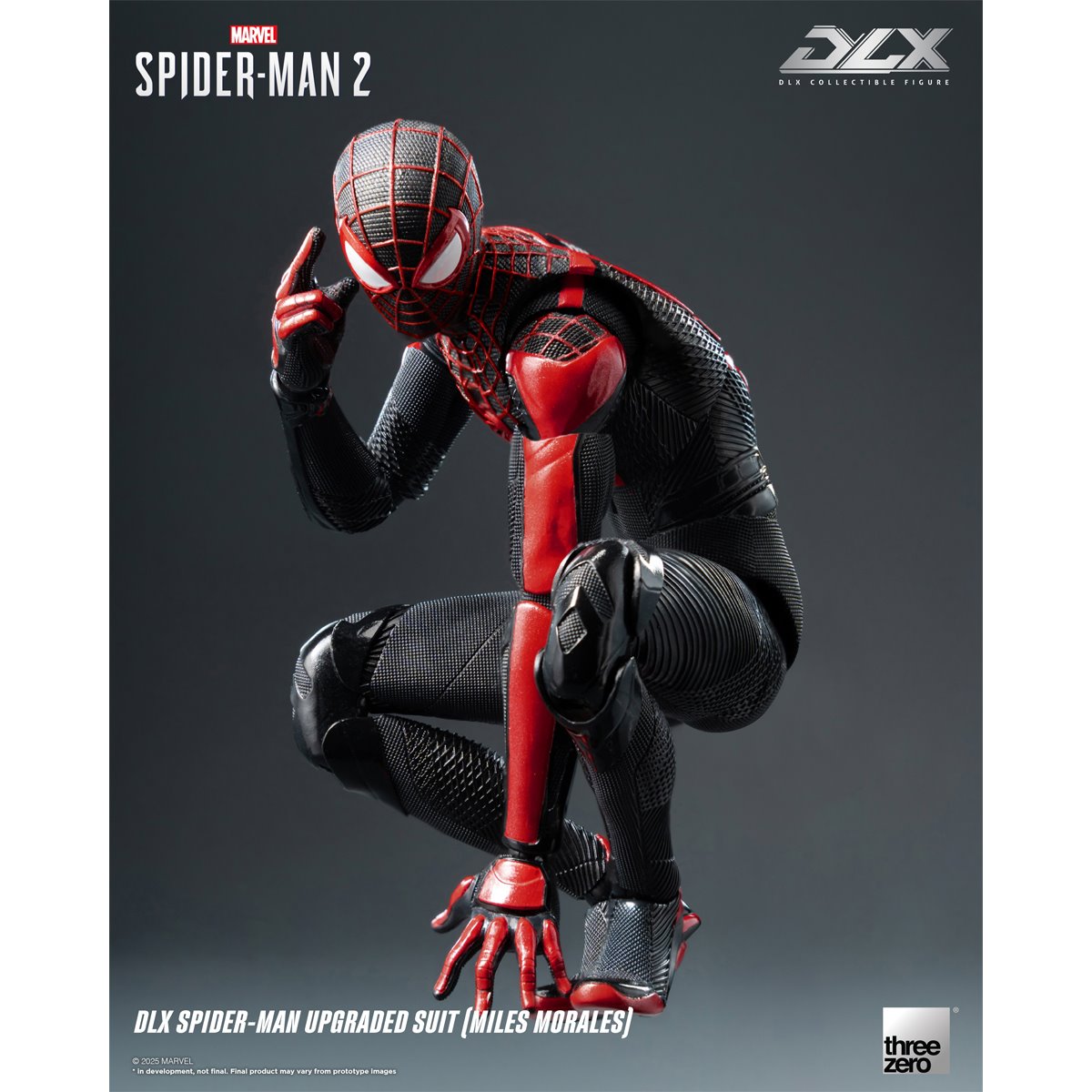 Marvel's Spider-Man 2: Spider-Man Upgraded Suit Miles Morales DLX Action Figure