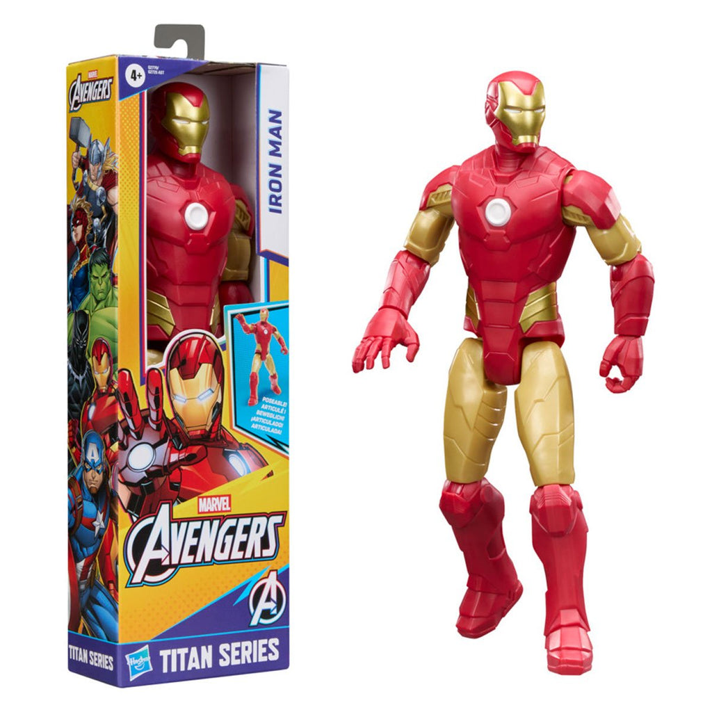 Marvel Avengers Titan Series Iron Man 11 1/2-Inch Action Figure