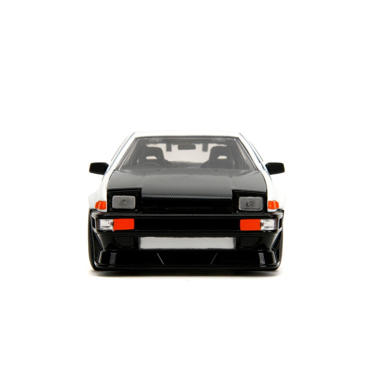 JDM Tuners 1986 AE86 Toyota Trueno White 1:24 Scale Die-Cast Metal Vehicle
