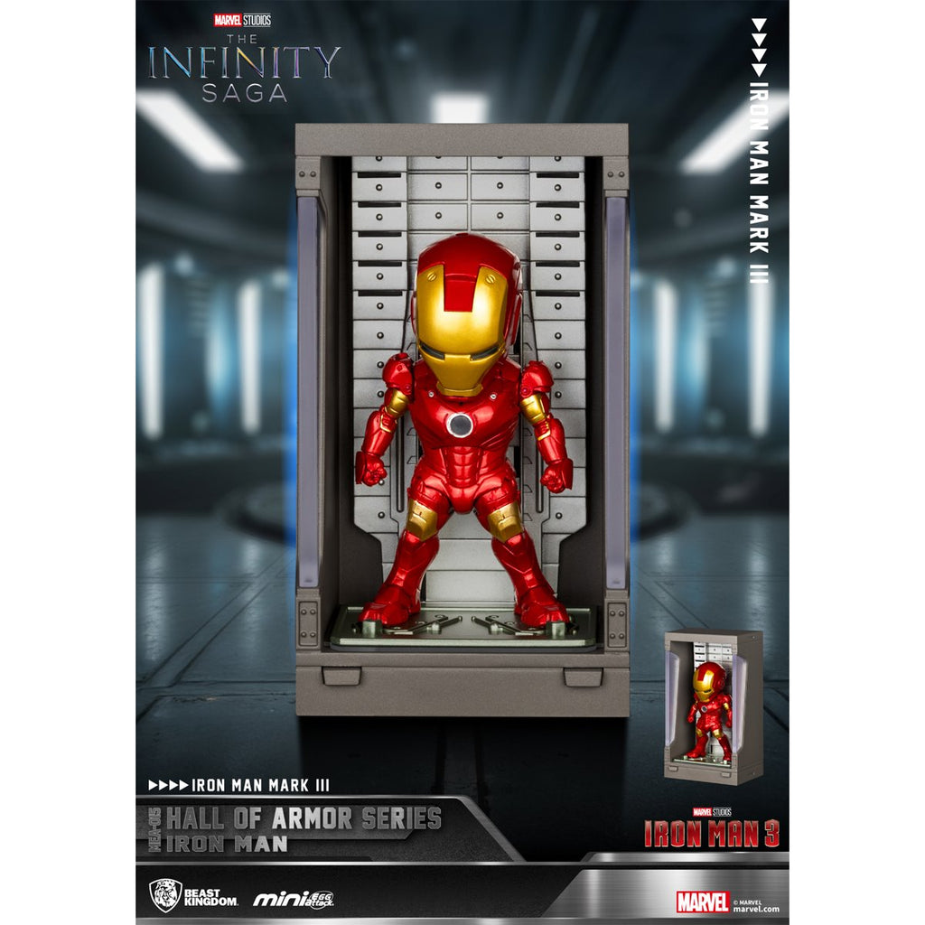 Iron Man Hall of Armor Series MEA-015 Mini-Figure Blind Box Case of 6