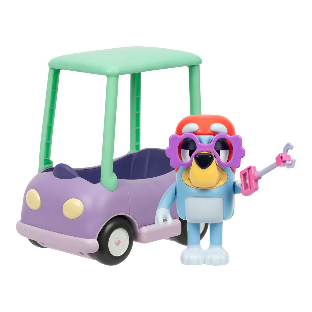Bluey Chat Mates Janet and Granny Car Figure