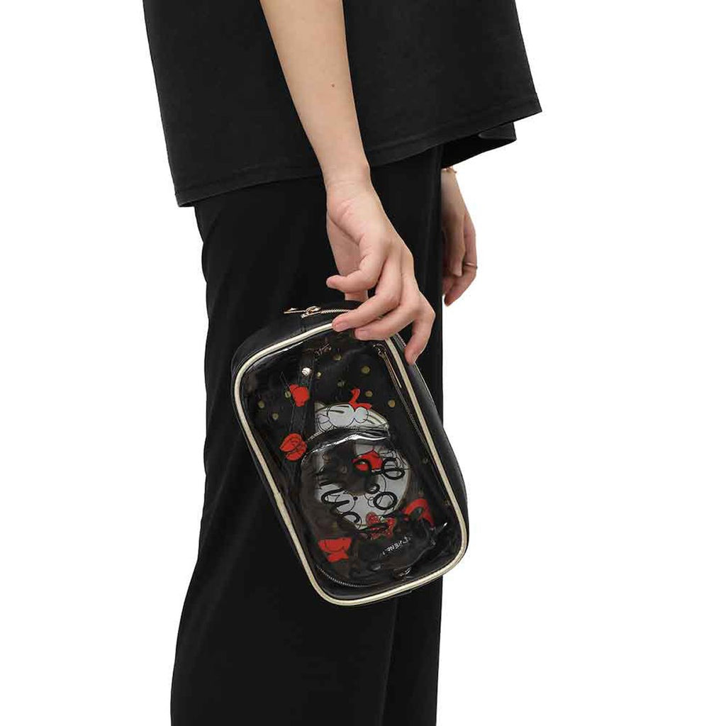 Mickey and Minnie Mouse Love Travel Cosmetic Bag Set of 3