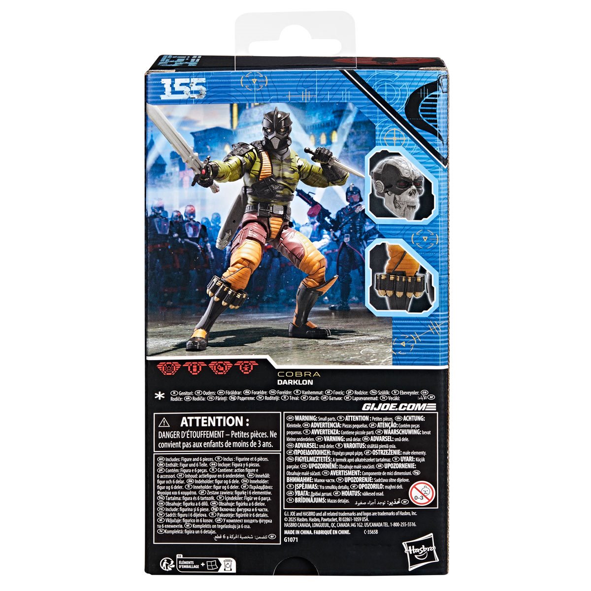 G.I. Joe Classified Series 6-Inch Action Figures Wave 13 Case of 6