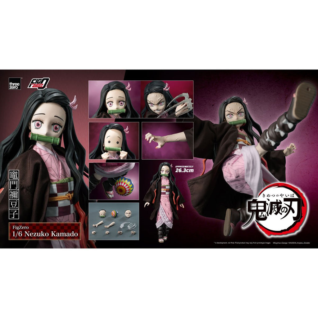 Demon Slayer: Kimetsu No Yaiba Nezuko Kamado FigZero 1:6 Scale Action Figure