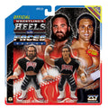 Wrestling's Heels and Faces Black Gear Hercules Hernandez and Paul Roma 4 1/2-Inch Scale Action Figure 2-Pack