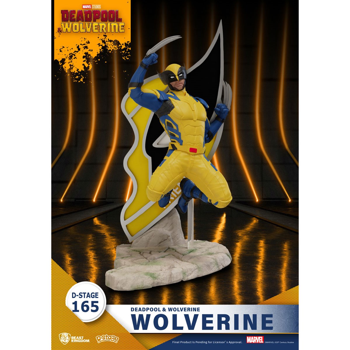 Deadpool and Wolverine DS-165 Wolverine D-Stage Statue